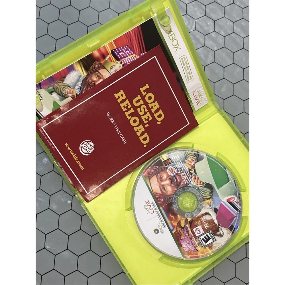 Big Bumpin' (XBOX 360, 2008) CIB Burger‎ King Promo